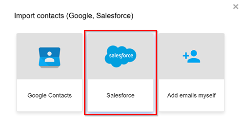 salesforce import crm contacts merge yet support mail another interface yamm steps follow go google