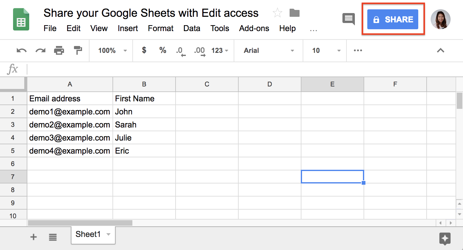 mail merge google sheets