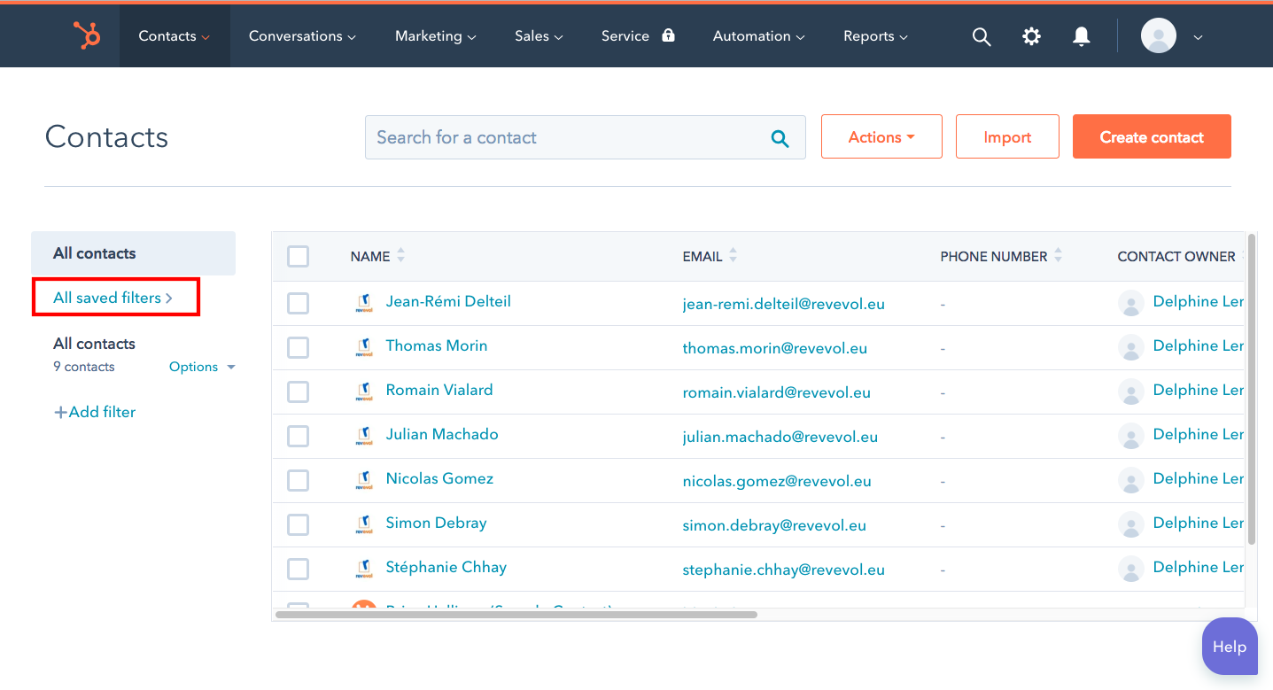 How to import contacts from HubSpot CRM? Documentation Yet Another