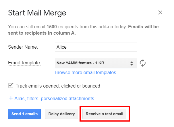 send email from alias gmail