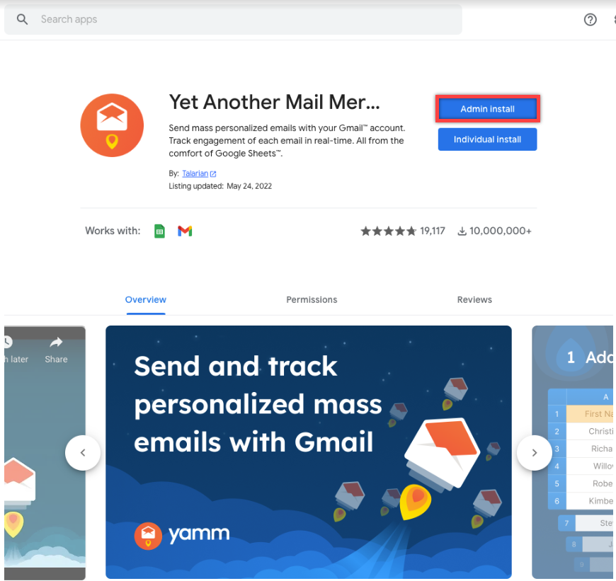 Mail Merge - Google Workspace Marketplace