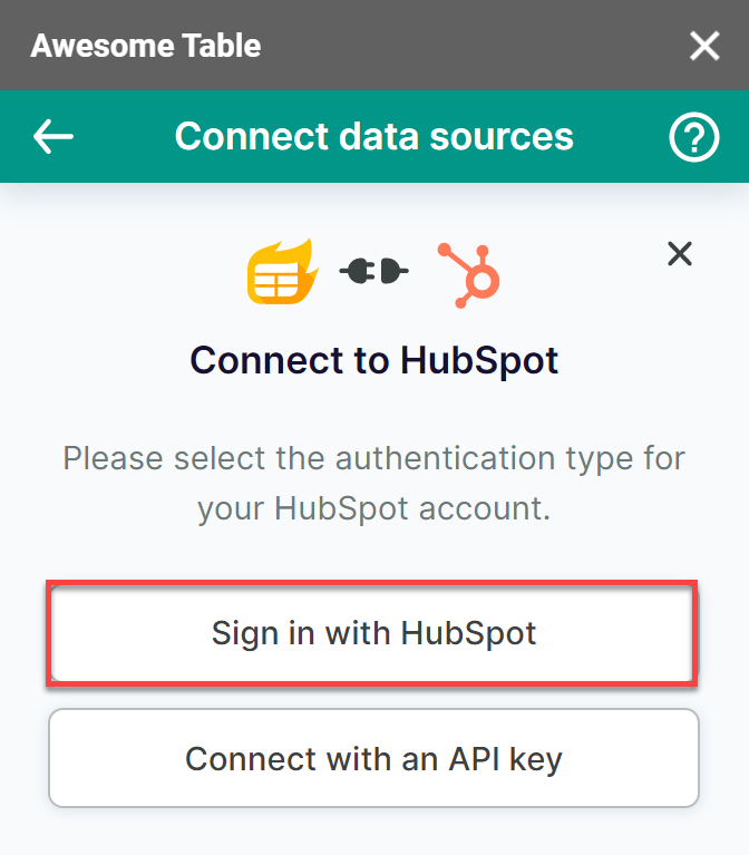 02-awesome-table-connector-sign-in-to-hubpost.png